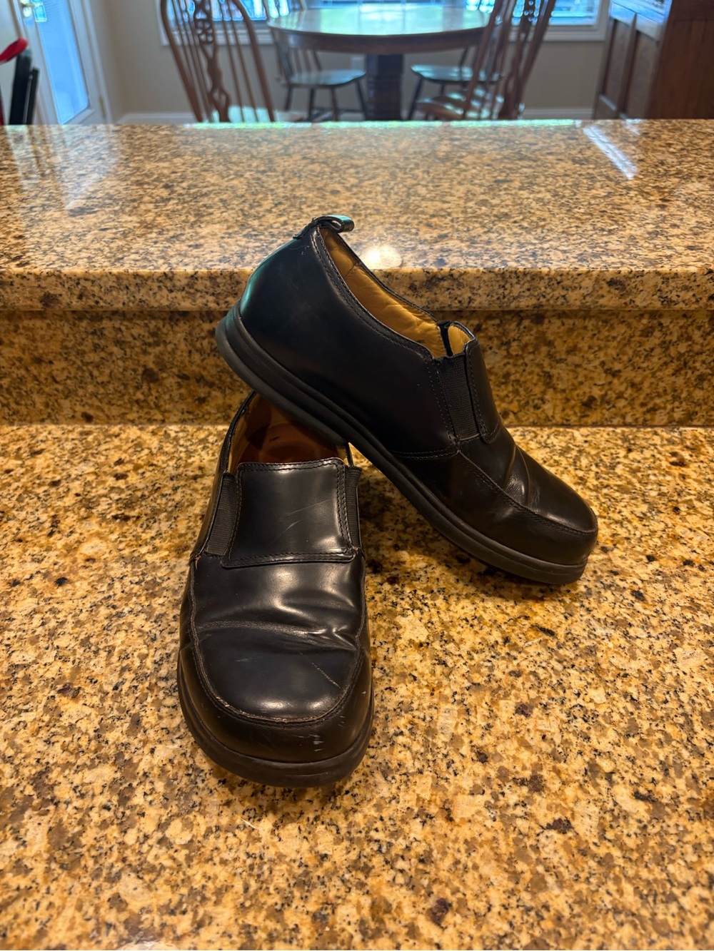 Footprints by Birkenstock size 39 US 8-8.5 Black Chunky Loafers